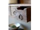 Hnědá antik dřevěná polička se šuplíčky Grimaud Unit - 36*12*15 cm Chic Antique