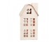 Béžový antik kovový svícen domek Vintage House - 14*14*26 cm Clayre & Eef
