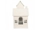 Béžový antik kovový svícen domek Vintage House - 18*14*31 cm Clayre & Eef