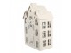 Béžový antik kovový svícen domek Vintage House - 26*16*40 cm Clayre & Eef