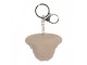 Keychain Dog 7x2x12 Cm Silver Colored Synthetic - 7*2*12 cm Clayre & Eef