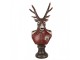 Vánoční dekorace busta jelen Deer - 12*10*27 cm Clayre & Eef