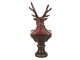 Vánoční dekorace busta jelen Deer - 12*10*27 cm Clayre & Eef