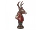 Vánoční dekorace busta jelen Deer - 12*10*27 cm Clayre & Eef