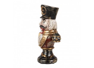 Vánoční dekorace busta Louskáček - 9*6*15 cm