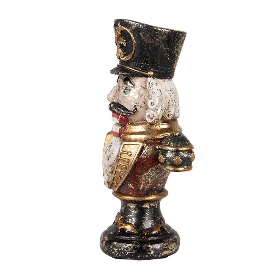 Vánoční dekorace busta Louskáček - 9*6*15 cm