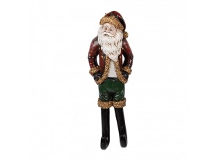 Vánoční dekorace figurka Santa Claus - 13*7*39 cm