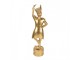 Christmas Decoration Figurine Nutcracker 14x10x45 Cm Gold Colored Plastic - 14.0 cm Clayre & Eef