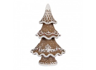 Dekorace vánoční perníkový stromek Gingerbread Tree - 7*5*11 cm 