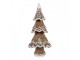 Dekorace vánoční perníkový stromek Gingerbread Tree - 7*5*11 cm Clayre & Eef
