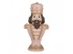 Růžová dekorace busta Louskáček Nutcracker - 16*10*30 cm Clayre & Eef