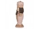 Růžová dekorace busta Louskáček Nutcracker - 16*10*30 cm Clayre & Eef
