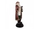 Christmas Decoration Figurine Santa Claus 15x13x40 Cm Red Plastic - 15.0 cm Clayre & Eef