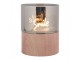 Hnědá svíčka Smile Led Candle - Ø 8*10 cm / 3*AAA Clayre & Eef