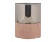 Hnědá svíčka Smile Led Candle - Ø 8*10 cm / 3*AAA Clayre & Eef