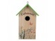 Birdhouse 14x10x23 Cm Brown Wood - 14.0 cm Clayre & Eef