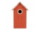 Červená dřevěná ptačí budka Birdhouse - 15*10*22 cm Clayre & Eef