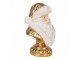 Zlatá vánoční dekorace busta Santa Claus - 23*15*32 cm Clayre & Eef
