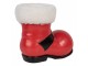 Christmas Decoration Figurine 25x15x22 Cm Red Plastic - 25.0 cm Clayre & Eef