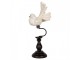 Decorative Figurine Bird 15x11x36 Cm White Plastic - 15.0 cm Clayre & Eef