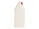 Decorative House With LED 7x6x19 Cm White Ceramic - 7.0 cm Clayre & Eef
