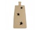 Decorative House With LED 9x7x13 Cm Beige Ceramic - 9.0 cm Clayre & Eef