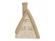 Decorative House With LED 15x10x21 Cm Beige Ceramic - 15.0 cm Clayre & Eef