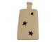 Decorative House With LED 15x10x21 Cm Beige Ceramic - 15.0 cm Clayre & Eef