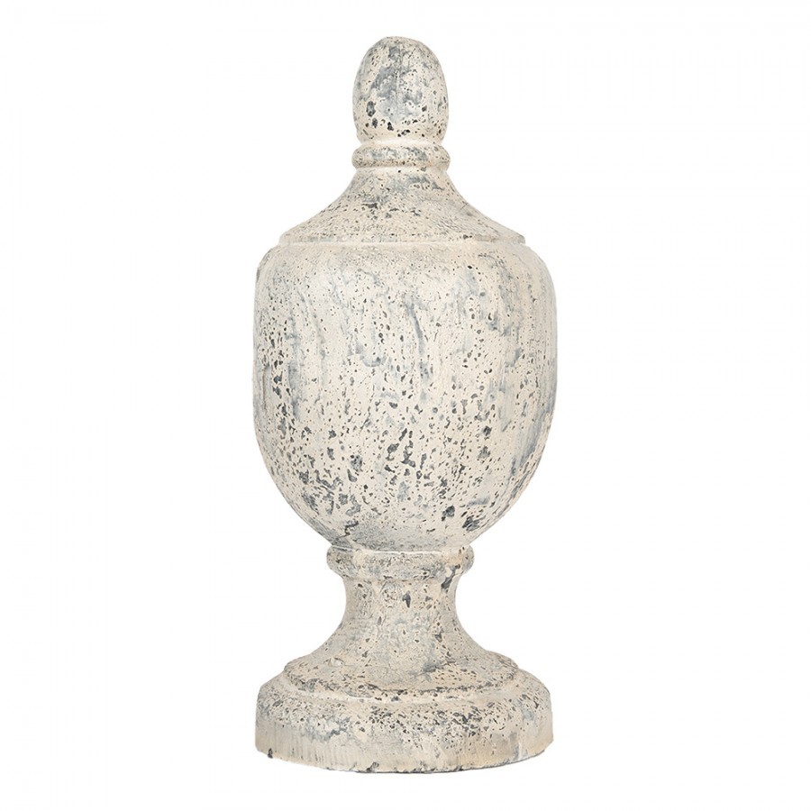 Decorative Ornament ? 19x45 Cm Beige Ceramic Material - ? 19*45 cm
