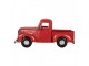 Červený retro model nákladní staré auto - 45*22*21 cm Clayre & Eef