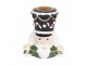 Zelený svícen na úzkou svíčku Louskáček Nutcracker - 8*6*9 cm Clayre & Eef