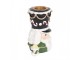 Zelený svícen na úzkou svíčku Louskáček Nutcracker - 8*6*9 cm Clayre & Eef