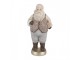 Christmas Decoration Figurine Santa Claus 8x6x15 Cm Beige Plastic - 8.0 cm Clayre & Eef