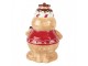 Keramická dóza perníček Gingerbread Man - 17*14*24 cm Clayre & Eef