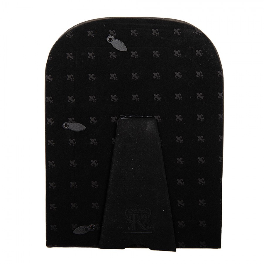 Zlatý antik fotorámeček s perličkami - 16*2*21 cm / 10*15 cm