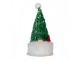 Christmas Decoration With LED Lighting Gnome 10x10x25 Cm Green Synthetic - 10.0 cm Clayre & Eef