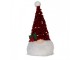 Christmas Decoration With LED Lighting Gnome 10x10x25 Cm Red Synthetic - 10.0 cm Clayre & Eef