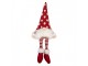 Christmas Decoration With LED Lighting Gnome 16x12x32/60 Cm Red Synthetic - 16.0 cm Clayre & Eef