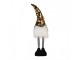 Christmas Decoration With LED Lighting Gnome 8x12x56 Cm Gold Colored Synthetic - 8.0 cm Clayre & Eef