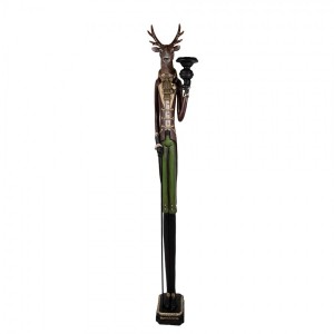 Veliký svícen jelen Deer v životní velikosti - 26*19*160 cm