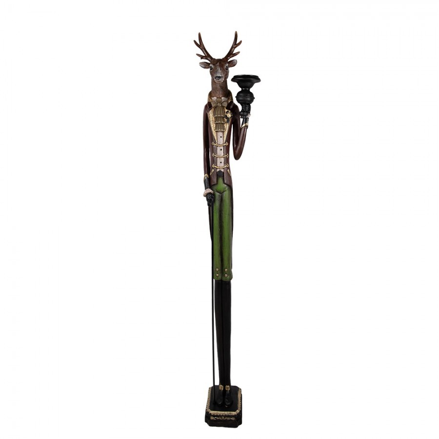Veliký svícen jelen Deer v životní velikosti - 26*19*160 cm