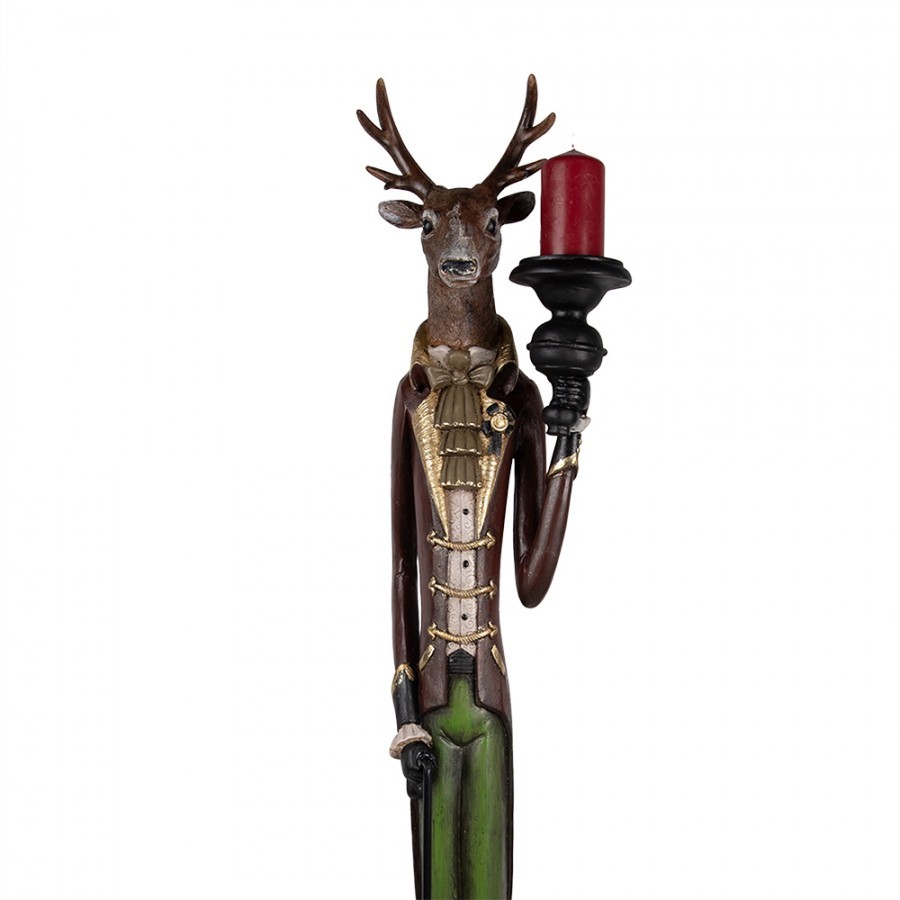 Veliký svícen jelen Deer v životní velikosti - 26*19*160 cm