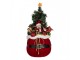 Christmas Decoration With LED Lighting Christmas Tree ? 30x70 Cm Red Synthetic - Christmas Clayre & Eef