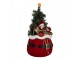 Christmas Decoration With LED Lighting Christmas Tree ? 30x70 Cm Red Synthetic - Christmas Clayre & Eef