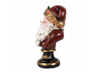 Dekorace bysta Santa - 9*8*15 cm