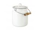 Bílá smaltovaná konvice na mléko Emil´s Enamel Offwhite - Ø 16*22 cm / 3L Strömshaga