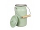 Zelená smaltovaná konvice na mléko Emil´s Enamel Green - Ø 14,5*20 cm / 2L Strömshaga