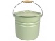 Zelený smaltovaný kbelík s víkem Emil´s Enamel Green - Ø 28*27 cm / 12L Strömshaga
