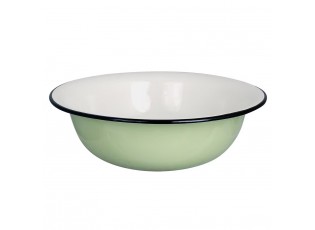 Zelená smaltovaná mísa umyvadlo Emil´s Enamel Green - Ø 40*13 cm / 9L