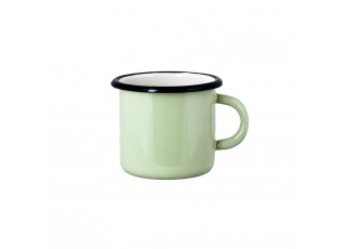 Zelený smaltovaný hrnek Emil´s Enamel Green - Ø 9*8 cm / 0,4L